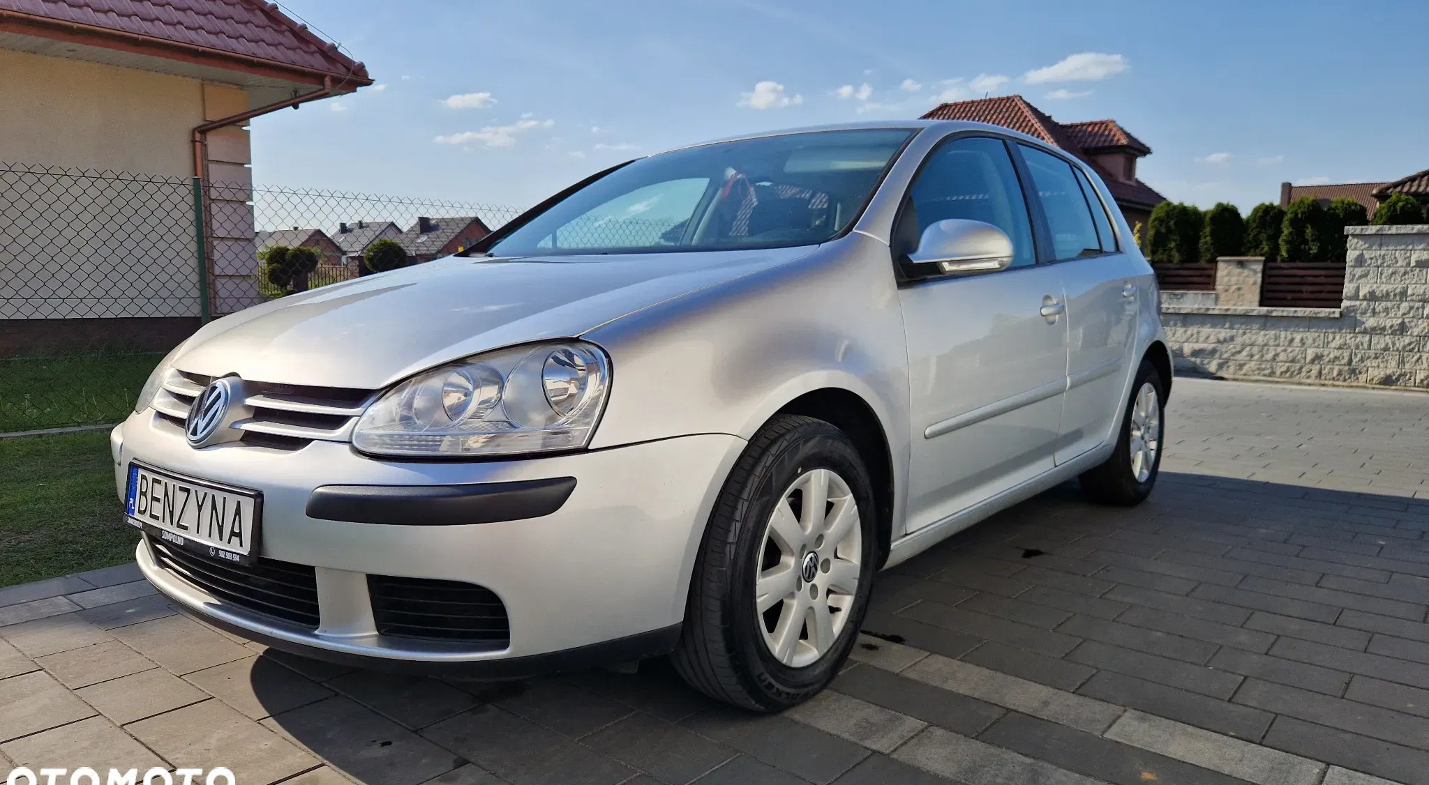 wielkopolskie Volkswagen Golf cena 13900 przebieg: 280000, rok produkcji 2005 z Sompolno